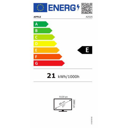 Moniteur Apple Studio Display 27" 5K Ultra HD